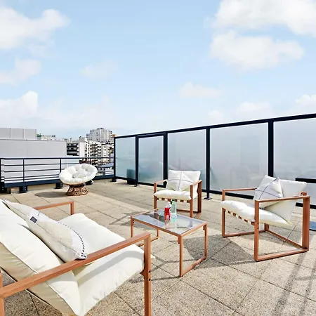 Apartment Du Parc - Rooftop & Climatisation