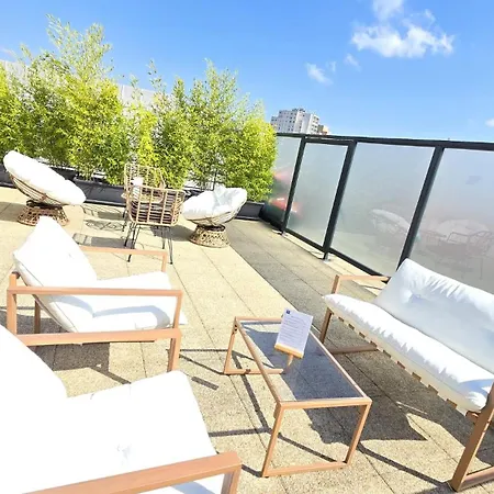 Apartment Du Parc - Rooftop & Climatisation *