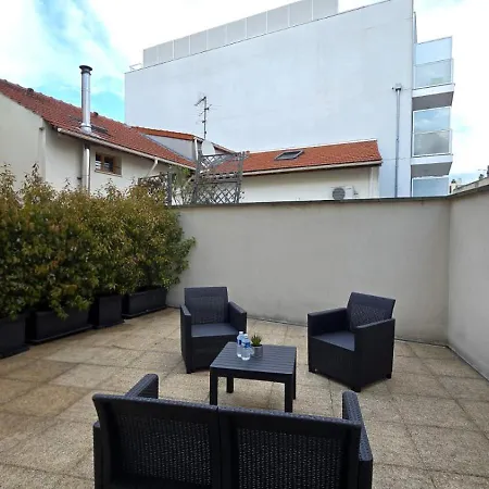 Lägenhet Du Parc - Rooftop & Climatisation